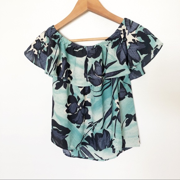 Anthropologie Maeve Islander Off The Shoulder Top Size XXS - Picture 7 of 7
